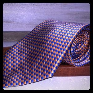 T. M. Lewin Hand Sewn Silk Tie NWOT